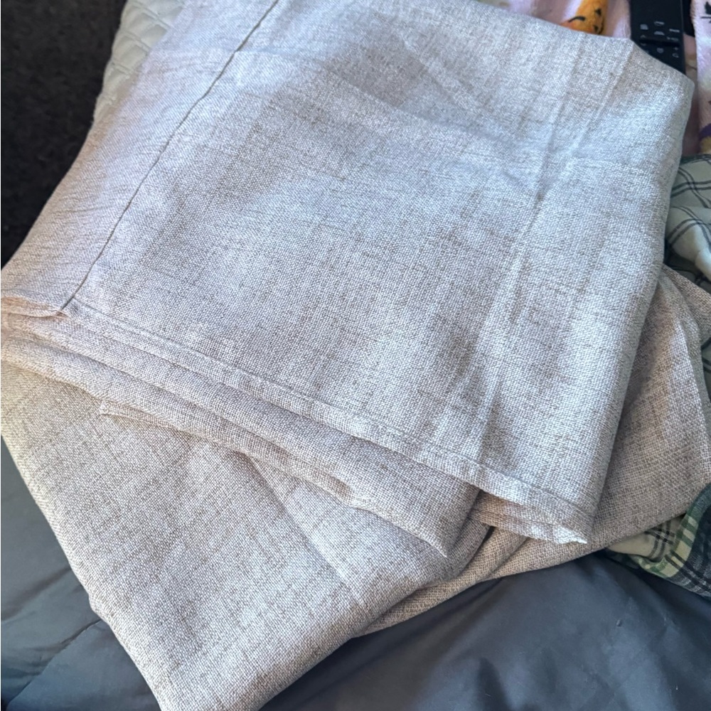 Semi Sheer 52x54 Two Panel Curtains